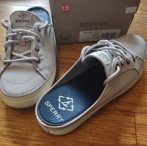 Sperry Women's SeaCycled™ Crest Vibe Pastel Mule Sneaker - Picture 4 of 5